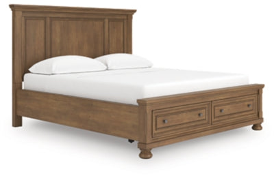 Cama con Paneles Vandenmore California King con Almacenamiento