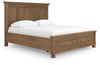 Cama con Paneles Vandenmore California King con Almacenamiento