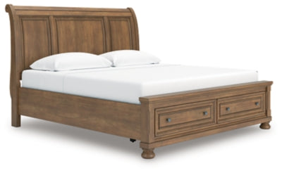 Cama Trineo Vandenmore King Americana Almacenamiento