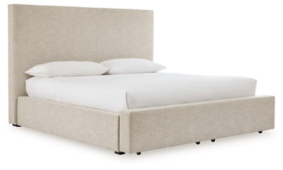 Kristiland California King Cama Tapizada con Almacenamiento