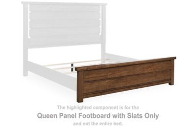 Kristiland Queen Americana Piecero con Paneles con Slats