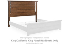 Kristiland King Americana/California King Cabecera de Panel