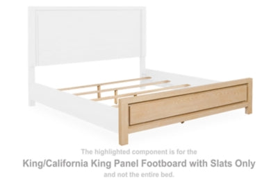 Whittgate King Americana/California King Piecero con Paneles con Slats