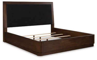 Cama Tapizada Kendamor King Americana con Paneles