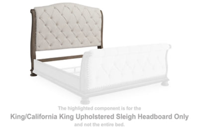 Cabecero Trineo Ardenfield King Americana/California King Upholstered