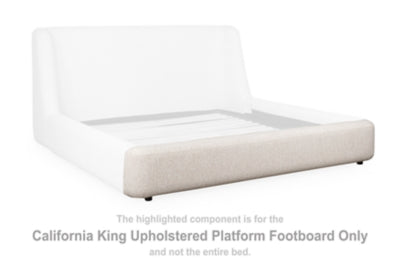 Neo California King Upholstered Platform Piecero