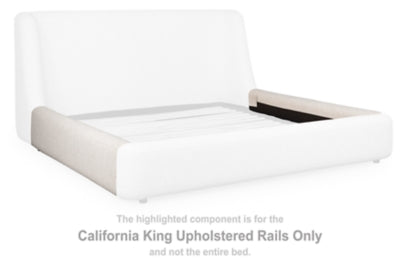 Neo California King Upholstered Rieles