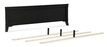 Welltern Queen Americana Piecero con Paneles con Slats