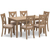 Sanbriar Dining Table y Chairs (Juego de 7)
