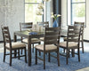 Rokane Dining Table y Chairs (Juego de 7)