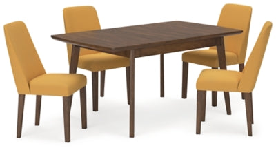 Lyncott Mesa de Comedor y 4 Sillas