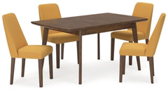 Lyncott Mesa de Comedor y 4 Sillas