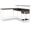 Dorrinson Home Office L-Desk con Almacenamiento