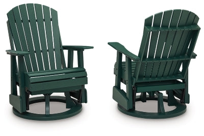 Hyland Wave de Exterior Deslizante Giratorio Silla