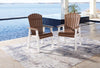 Genesis Bay Outdoor Dining Arm Silla (Juego de 2)