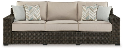 Coastline Bay Outdoor Sofá con Cushion
