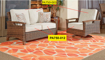 Cojín de Asiento Paradise Trail