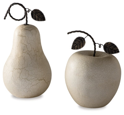 Bidelia Sculpture (Set of 2) | Antique White | Ancho: 18.7cm - Alto: 34.3cm - Prof: 18.7cm