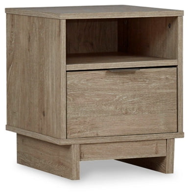 Oliah Nightstand | Natural | Ancho: 401.0 - Alto: 477.0 - Prof : 400.0