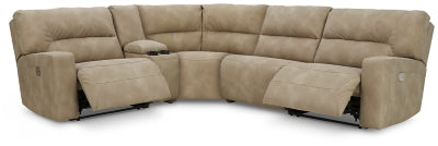 Next-Gen DuraPella 5-Piece Power Reclining Sectional | Sand | Ancho: 2743.2 - Alto: 1041.4 - Prof : 2260.6