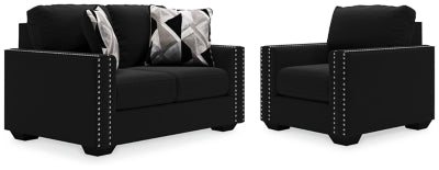 Gleston Loveseat and Chair | Onyx | Ancho: 0.0cm - Alto: 0.0cm - Prof: 0.0cm