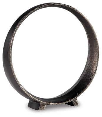 Ryandale Sculpture (Set of 2) | Antique Black | Ancho: 27.9cm - Alto: 29.2cm - Prof: 7.0cm