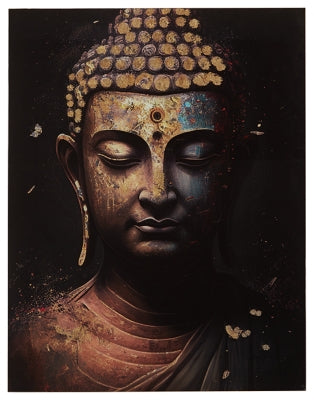 Caymoore Wall Art | Black/Gold Finish | Ancho: 91.4cm - Alto: 121.9cm - Prof: 2.5cm