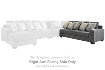 Castano Right-Arm Facing Sofa | Jewel | Ancho: 2209.8 - Alto: 779.02 - Prof : 1092.2