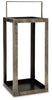 Briana Lantern | Antique Pewter Finish | Ancho: 254.0 - Alto: 533.4 - Prof : 254.0