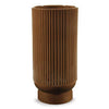 Avalyah Vase (Set of 2) | Burnt Umber | Ancho: 17.5cm - Alto: 37.8cm - Prof: 17.5cm
