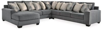 Castano 4-Piece Sectional with Chaise | Jewel | Ancho: 3505.2 - Alto: 990.6 - Prof : 3276.6