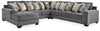 Castano 4-Piece Sectional with Chaise | Jewel | Ancho: 3505.2 - Alto: 990.6 - Prof : 3276.6