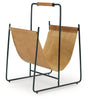 Faronworth Magazine Rack | Brown/Black | Ancho: 34.0cm - Alto: 54.9cm - Prof: 40.6cm