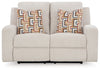 Danum Reclining Loveseat | Stone | Ancho: 162.6cm - Alto: 104.1cm - Prof: 101.6cm