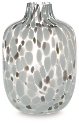 Keelton Vase | White/Taupe/Pink | Ancho: 23.8cm - Alto: 34.9cm - Prof: 23.8cm