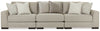 Lyndeboro 3-Piece Sectional Sofa | Wicker | Ancho: 348.0cm - Alto: 99.1cm - Prof: 111.8cm