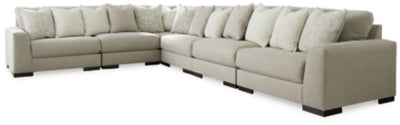 Lyndeboro 6-Piece Sectional | Wicker | Ancho: 434.3cm - Alto: 99.1cm - Prof: 335.3cm