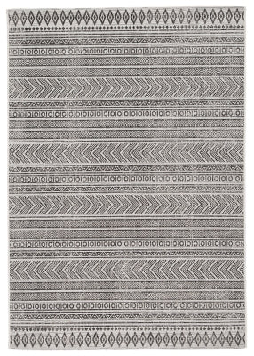 Brinoy 5'3" x 7'7" Rug | Black/White/Gray | Ancho: 1600.2 - Alto: 0.16 - Prof : 2311.4