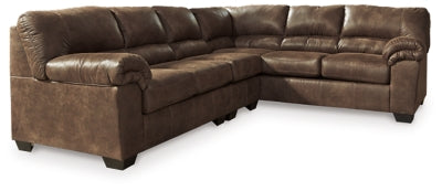 Bladen 3-Piece Sectional | Coffee | Ancho: 2997.2 - Alto: 965.2 - Prof : 2362.2