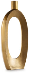Lawtonville Vase | Antique Gold Finish | Ancho: 25.4cm - Alto: 55.2cm - Prof: 7.6cm