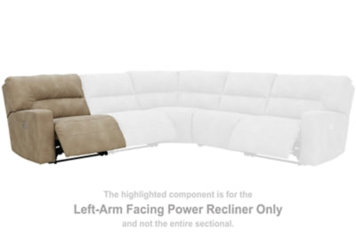 Next-Gen DuraPella Left-Arm Facing Power Recliner | Sand | Ancho: 1016.0 - Alto: 1041.4 - Prof : 1016.0