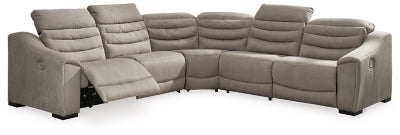 Next-Gen Gaucho 5-Piece Power Reclining Sectional | Putty | Ancho: 2717.8 - Alto: 914.4 - Prof : 2717.8
