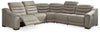 Next-Gen Gaucho 5-Piece Power Reclining Sectional | Putty | Ancho: 2717.8 - Alto: 914.4 - Prof : 2717.8