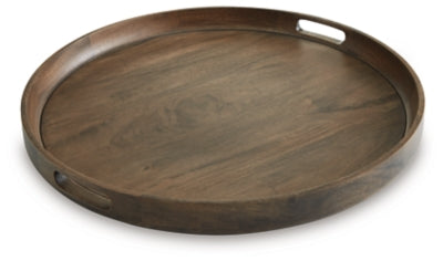 Webbworth Tray | Gray Brown | Ancho: 61.0cm - Alto: 5.4cm - Prof: 61.0cm