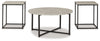 Lazabon Table (Set of 3) | Gray/Black | Ancho: 800.1 - Alto: 412.75 - Prof : 800.1