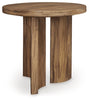Austanny End Table | Warm Brown | Ancho: 61.0cm - Alto: 61.0cm - Prof: 61.0cm
