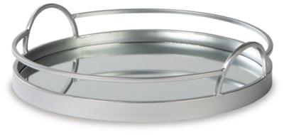 Adria Tray | Silver Finish | Ancho: 368.3 - Alto: 88.9 - Prof : 368.3