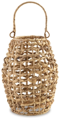 Etta Lantern | Brown | Ancho: 21.6cm - Alto: 41.9cm - Prof: 21.6cm