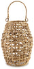 Etta Lantern | Brown | Ancho: 21.6cm - Alto: 41.9cm - Prof: 21.6cm