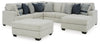 Lowder 4-Piece Sectional with Ottoman | Stone | Ancho: 0.0cm - Alto: 0.0cm - Prof: 0.0cm